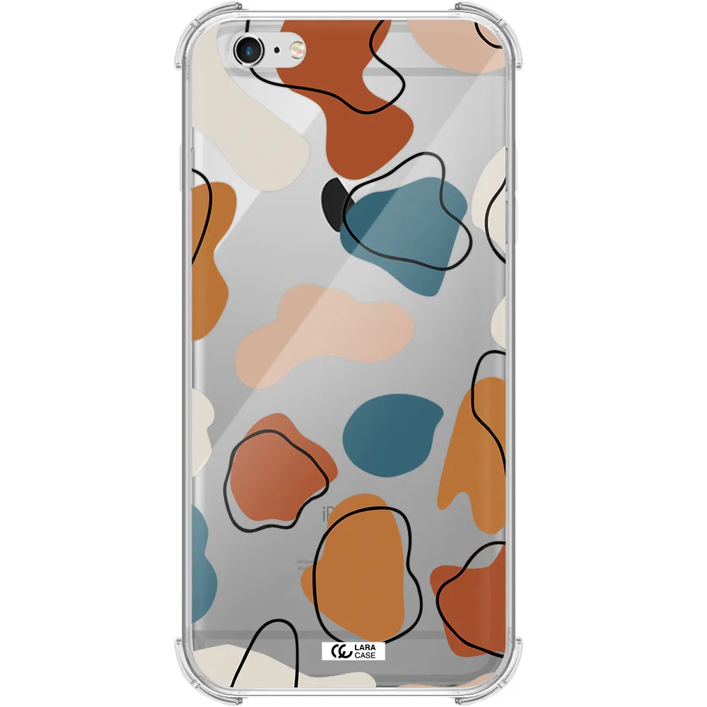 Boho Art Apple iPhone 6 plus Clear PC Case