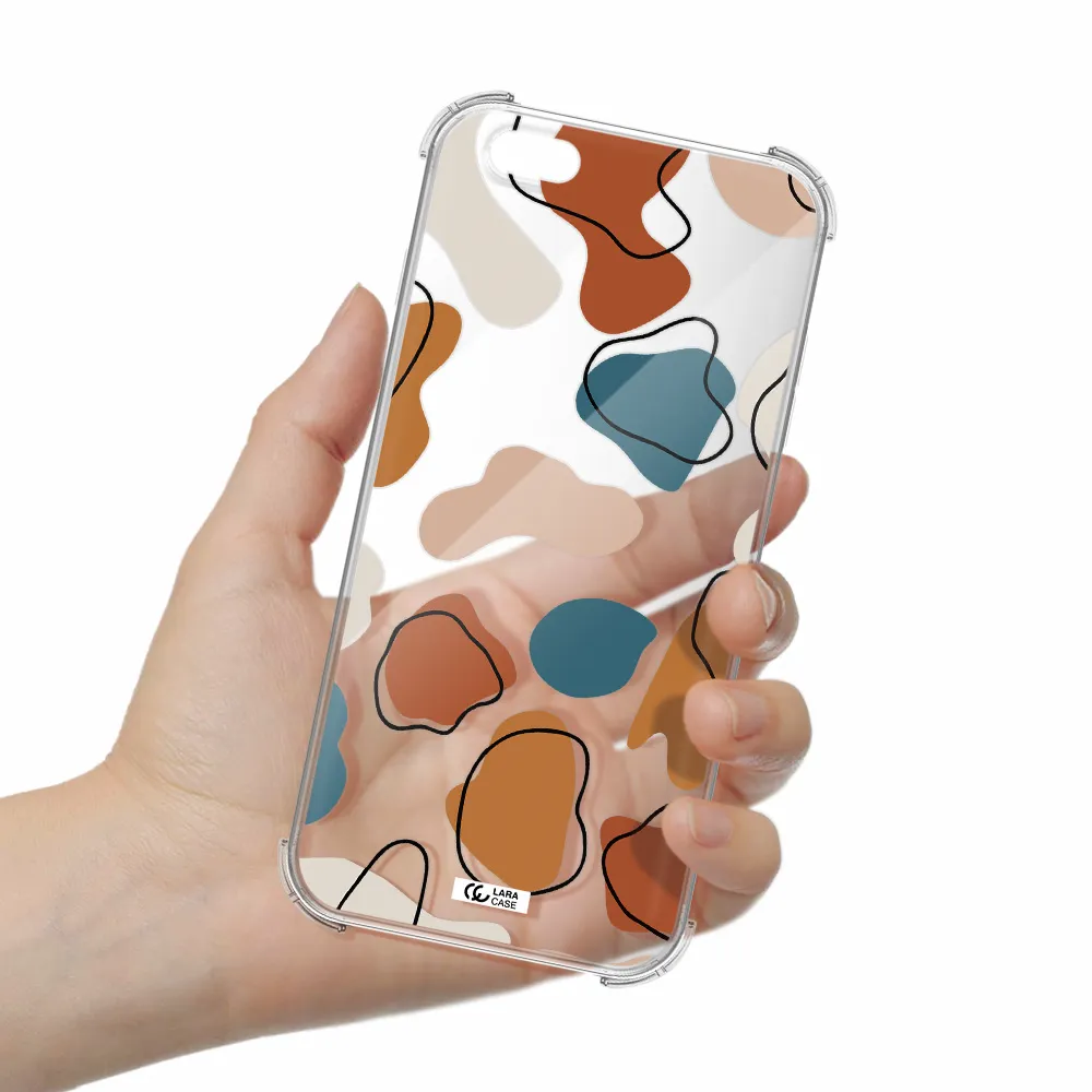 Boho Art Apple iPhone 6 plus Clear PC Case