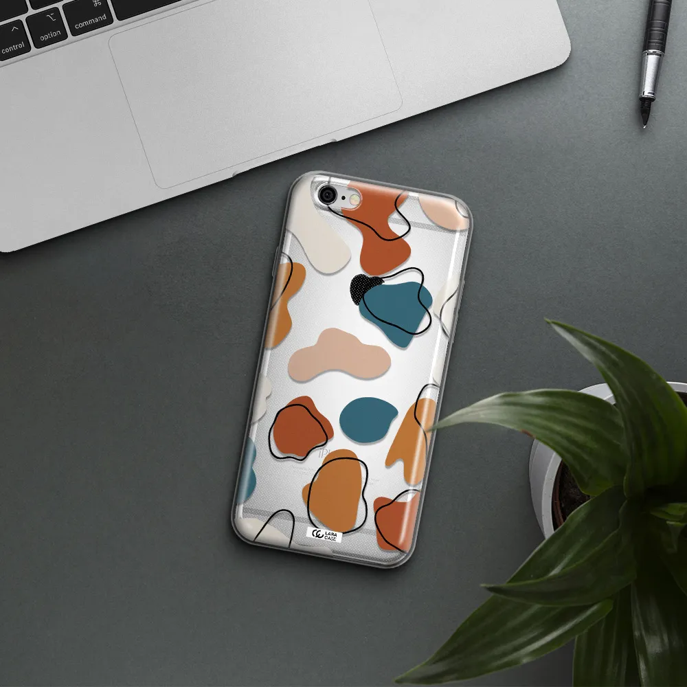 Boho Art Apple iPhone 6 plus Clear TPU Case