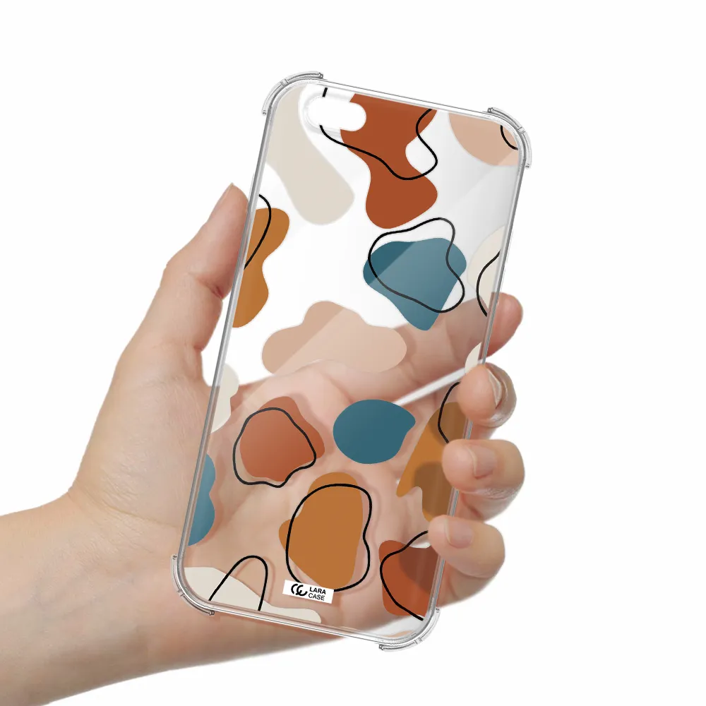 Boho Art Apple iPhone 6 s plus Clear PC Case