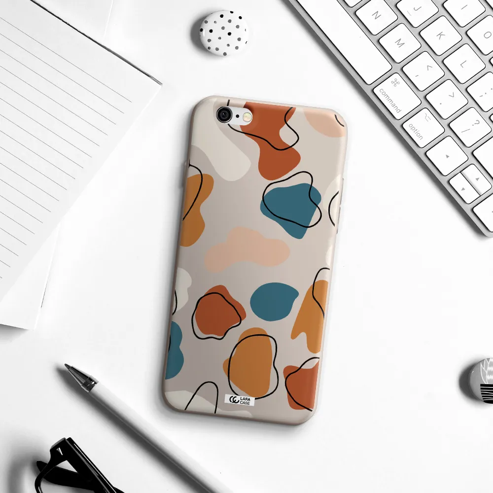Boho Art Apple iPhone 6 Silicone Stone Case