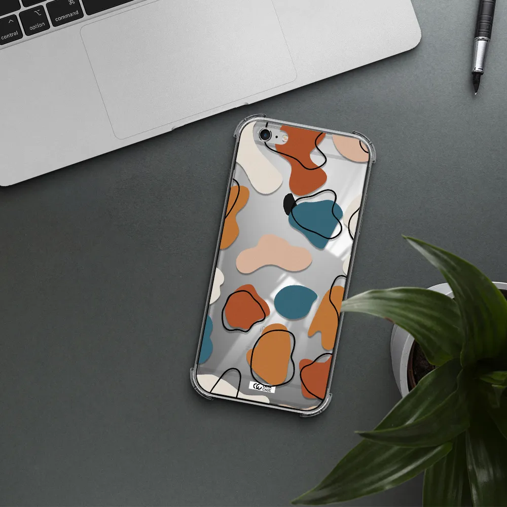 Boho Art Apple iPhone 6S Clear PC Case