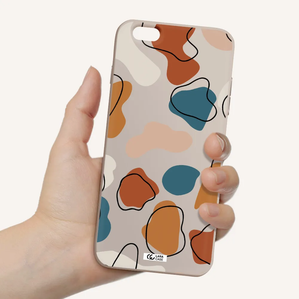 Boho Art Apple iPhone 6S Silicone Stone Case