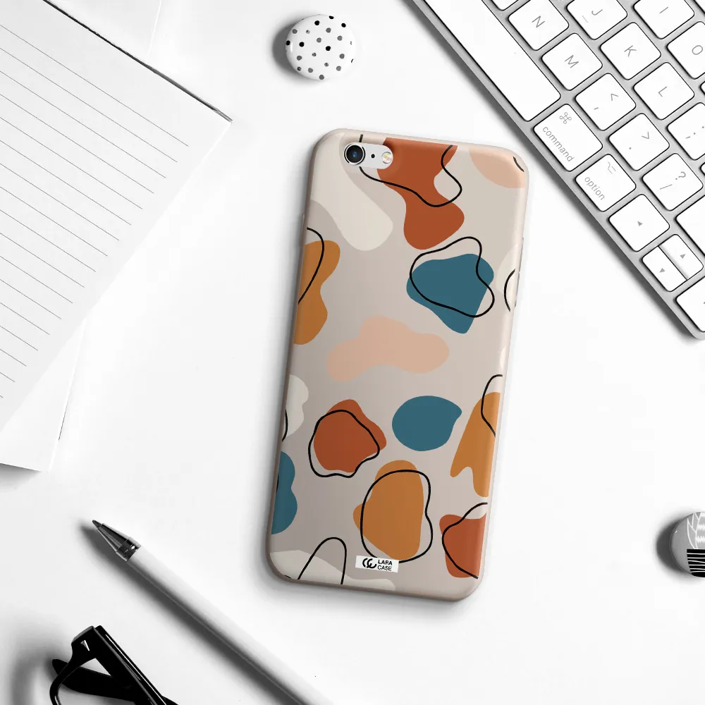 Boho Art Apple iPhone 6S Silicone Stone Case