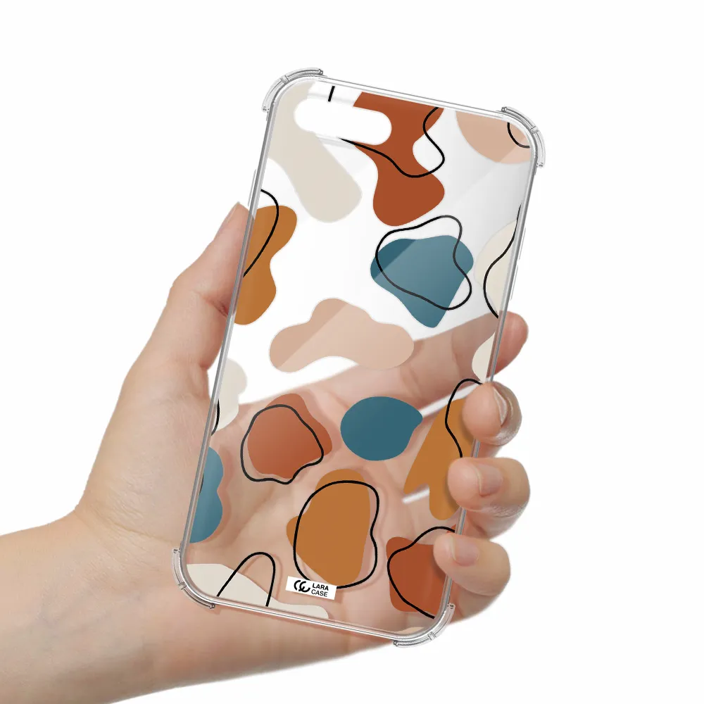 Boho Art Apple iPhone 7 plus Clear PC Case