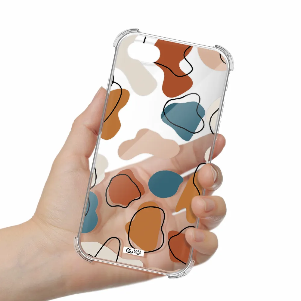 Boho Art Apple iPhone se 2020 Clear PC Case