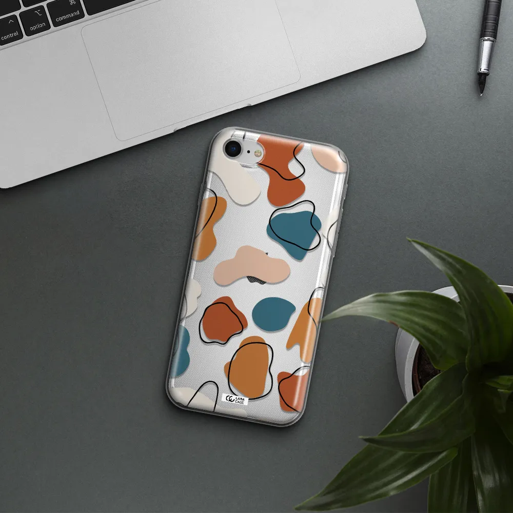 Boho Art Apple Iphone Se 2020 Clear Tpu Case