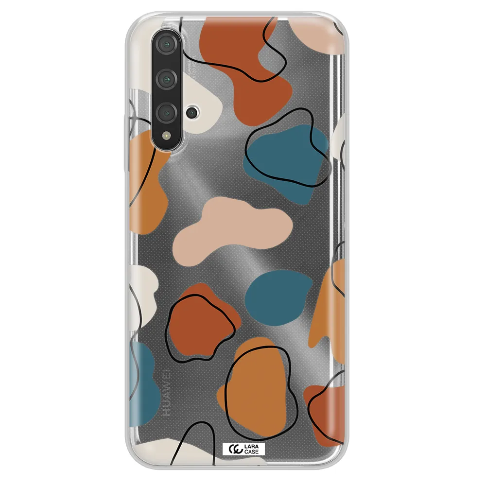 Boho Art Huawei Nova 5t Clear TPU Case