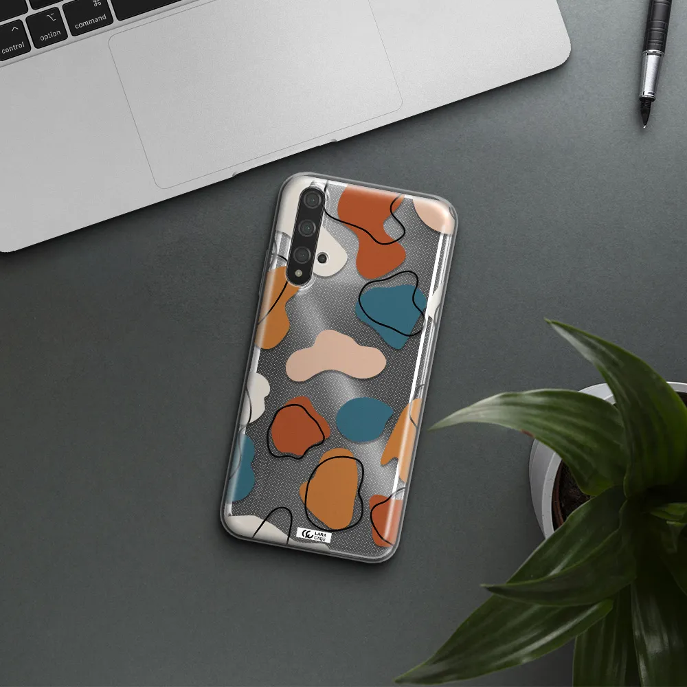 Boho Art Huawei Nova 5t Clear TPU Case