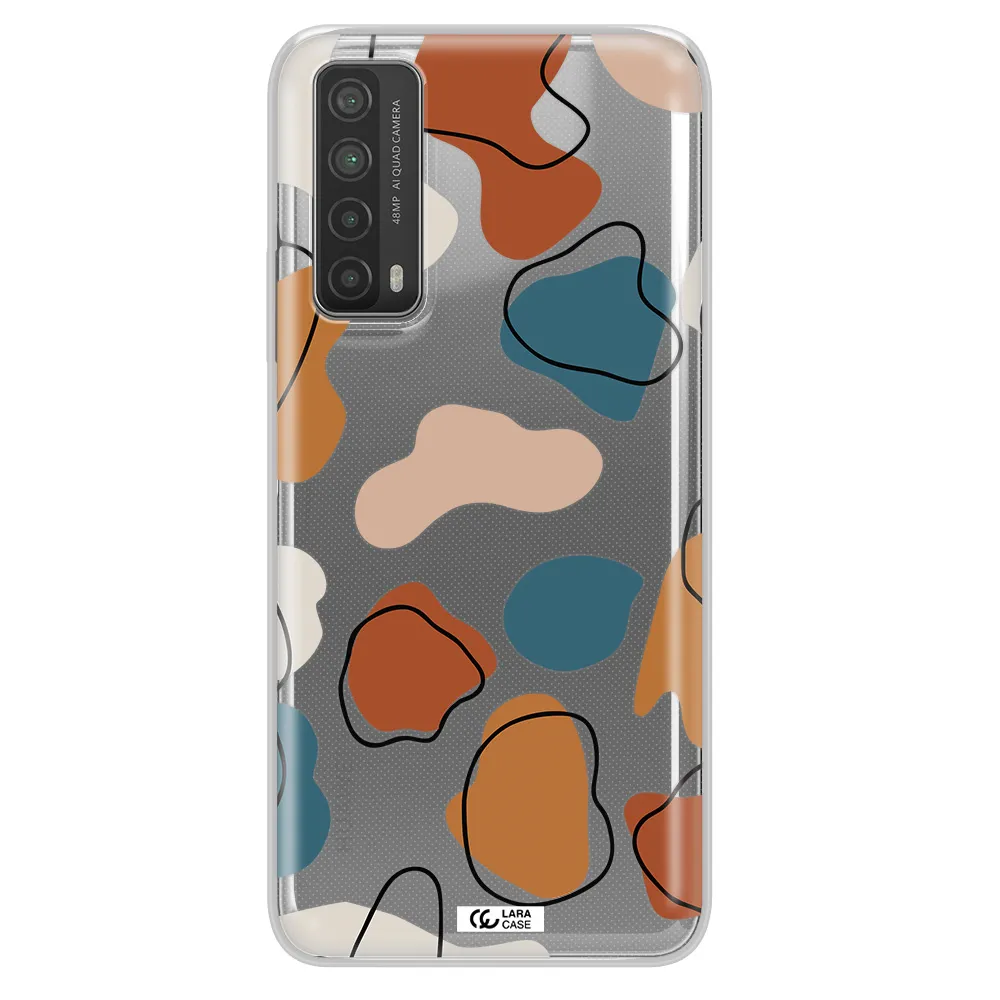 Boho Art Huawei P Smart 2021 Clear TPU Case