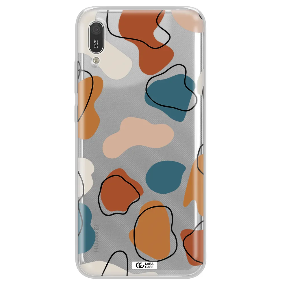 Boho Art Huawei Y6 Pro 2019 Clear TPU Case