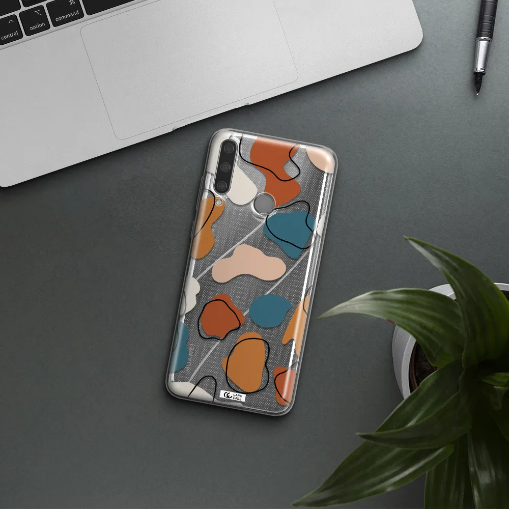 Boho Art Huawei Y6P Clear TPU Case