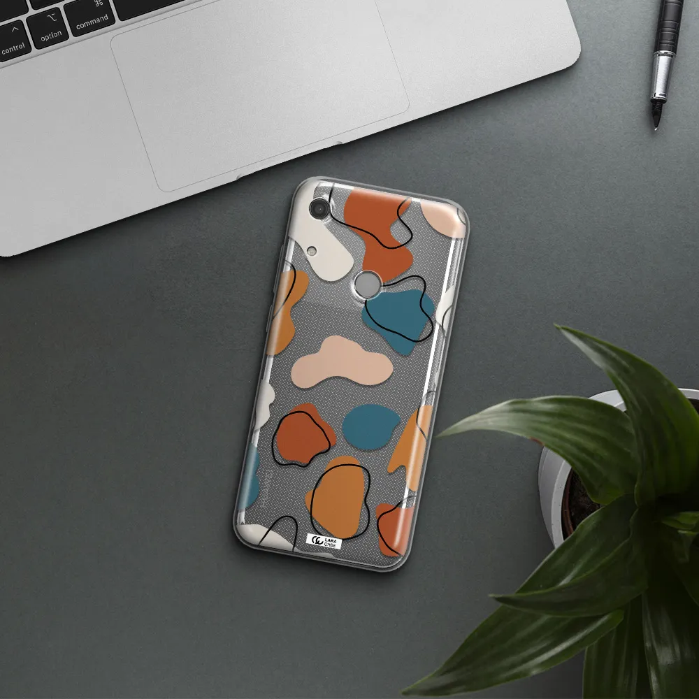 Boho Art Huawei Y6S Clear TPU Case