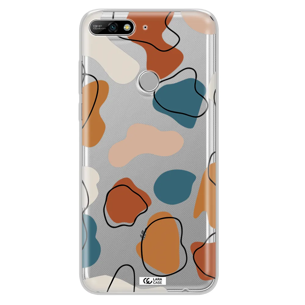 Boho Art Huawei Y7 2018 Clear TPU Case