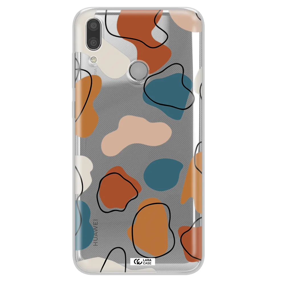 Boho Art Huawei Y7 2019 Clear TPU Case
