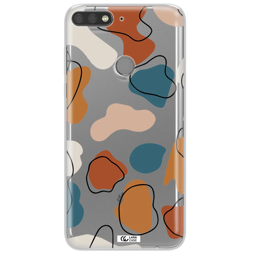 Boho Art Huawei Y7 Prime 2018 Clear TPU Case