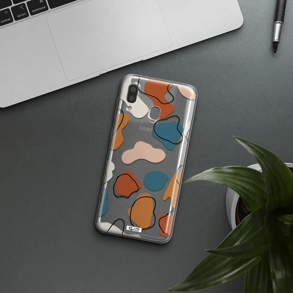 Boho Art Samsung A20 Clear TPU Case