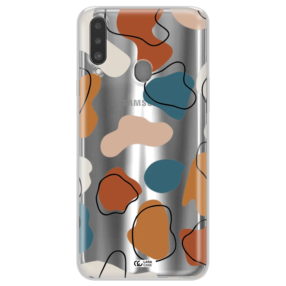 Boho Art Samsung A20S Clear TPU Case