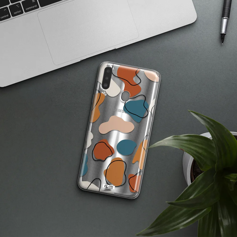 Boho Art Samsung A20S Clear TPU Case