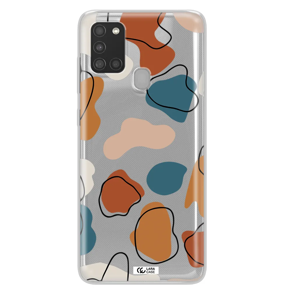 Boho Art Samsung A21S Clear TPU Case