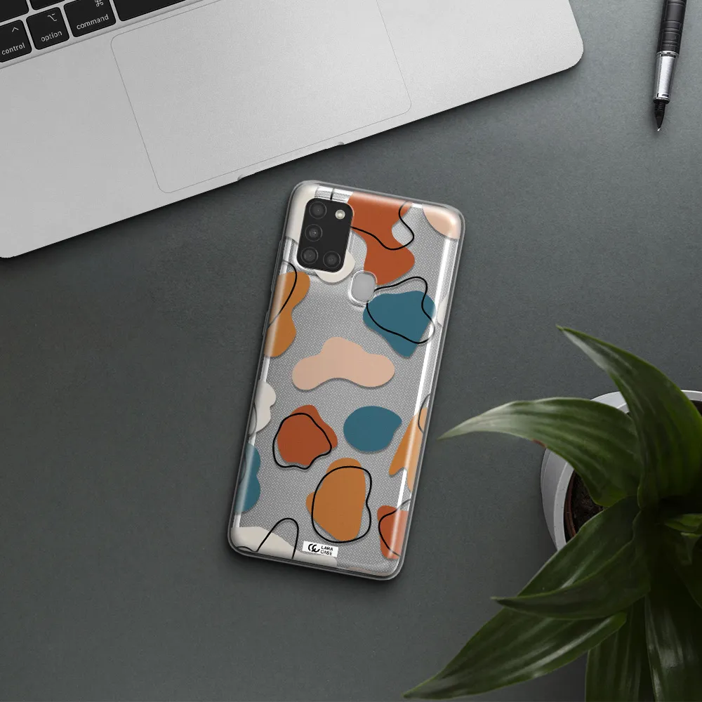 Boho Art Samsung A21S Clear TPU Case