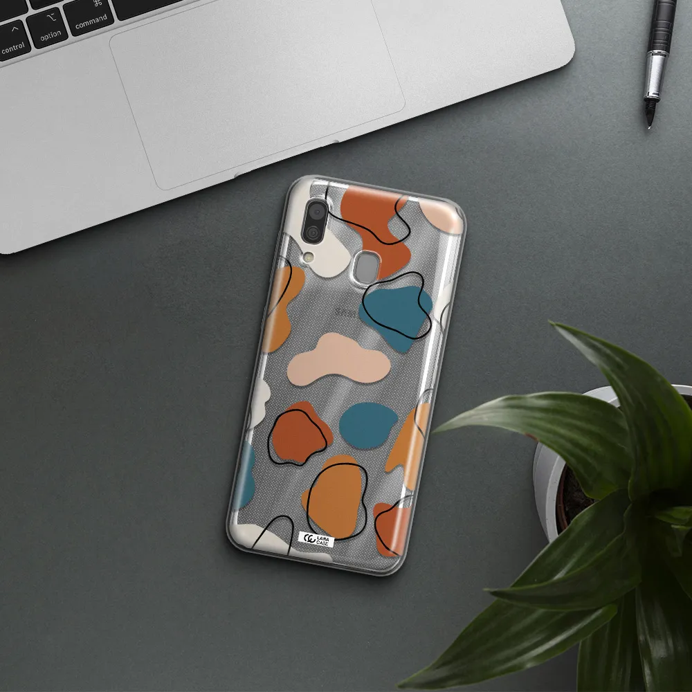 Boho Art Samsung A30 Clear TPU Case