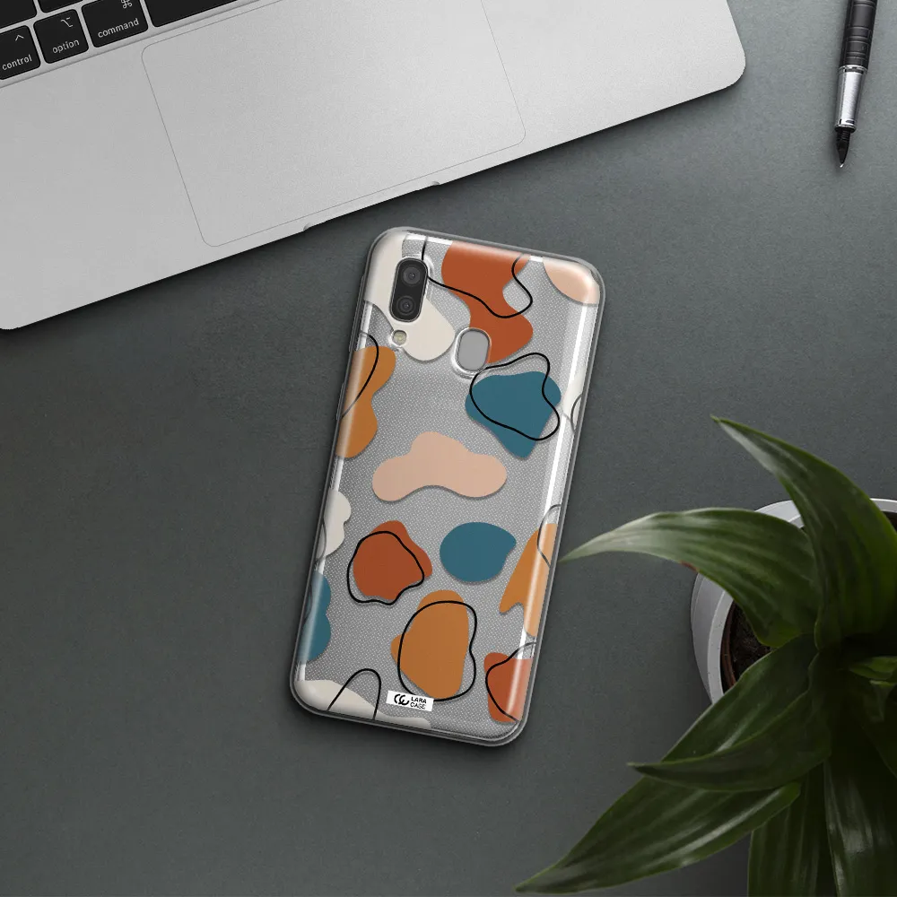 Boho Art Samsung A40 Clear TPU Case