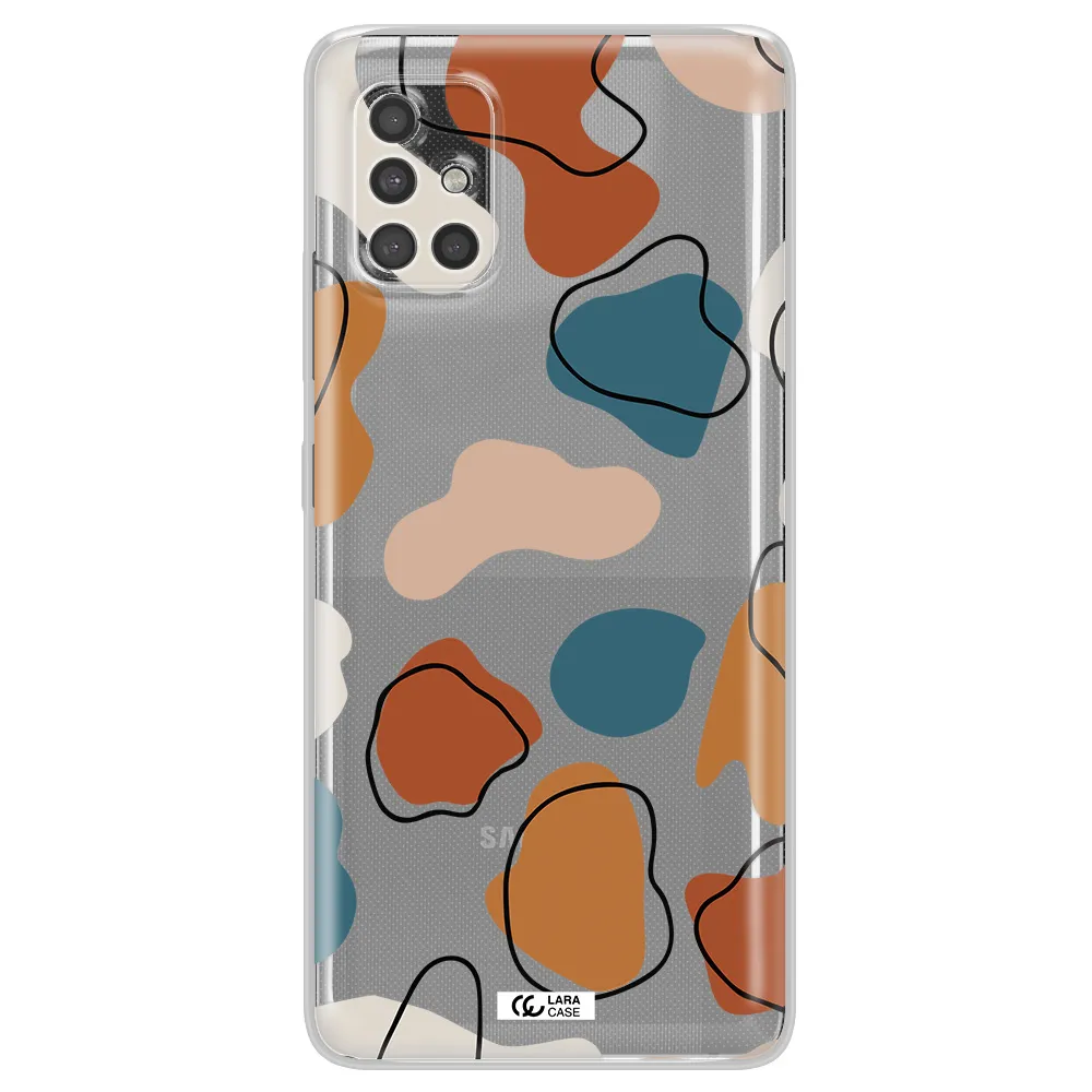 Boho Art Samsung A40S Clear Tpu Case