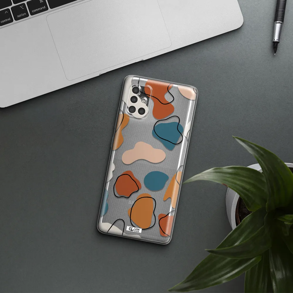 Boho Art Samsung A40S Clear Tpu Case