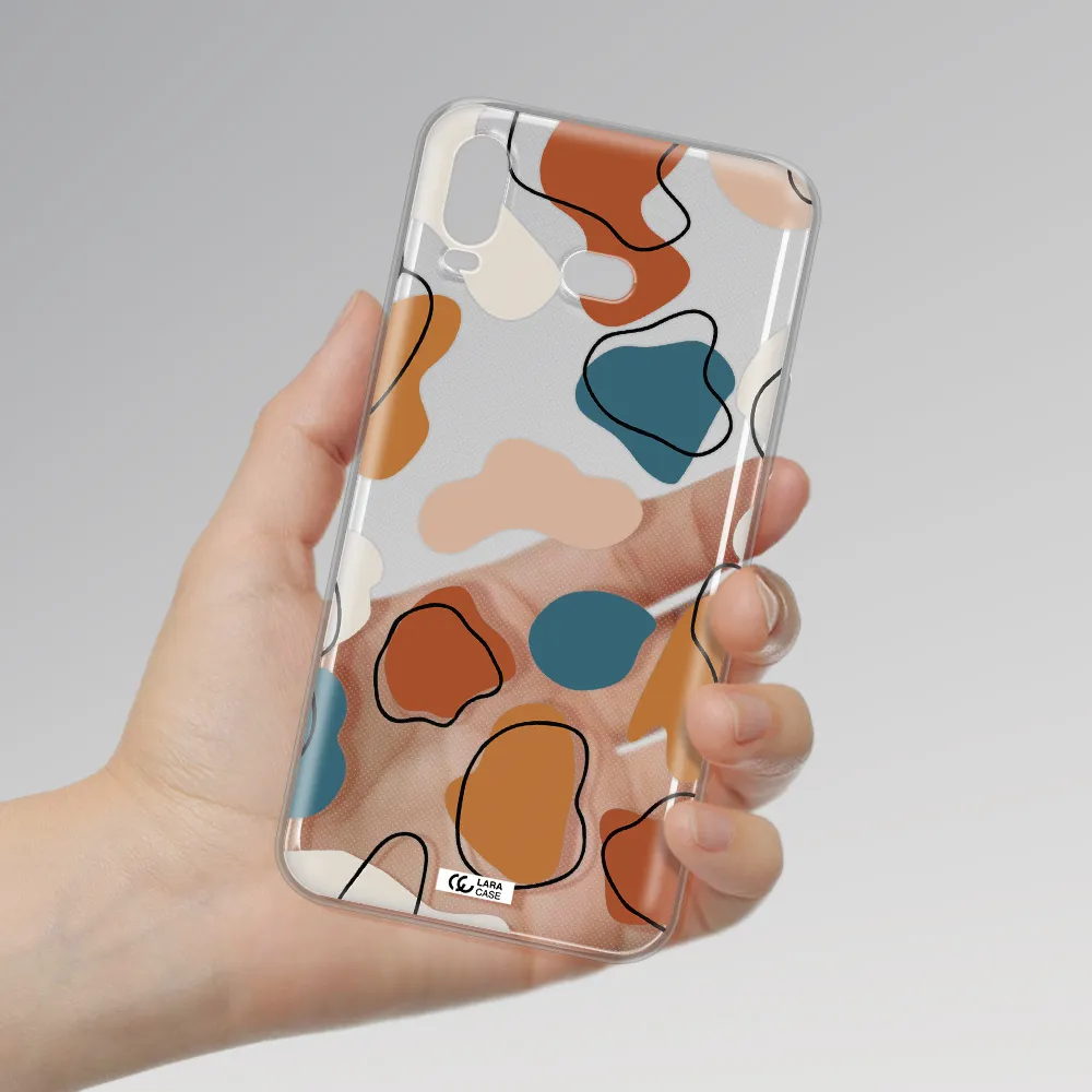 Boho Art Samsung A6S Clear TPU Case