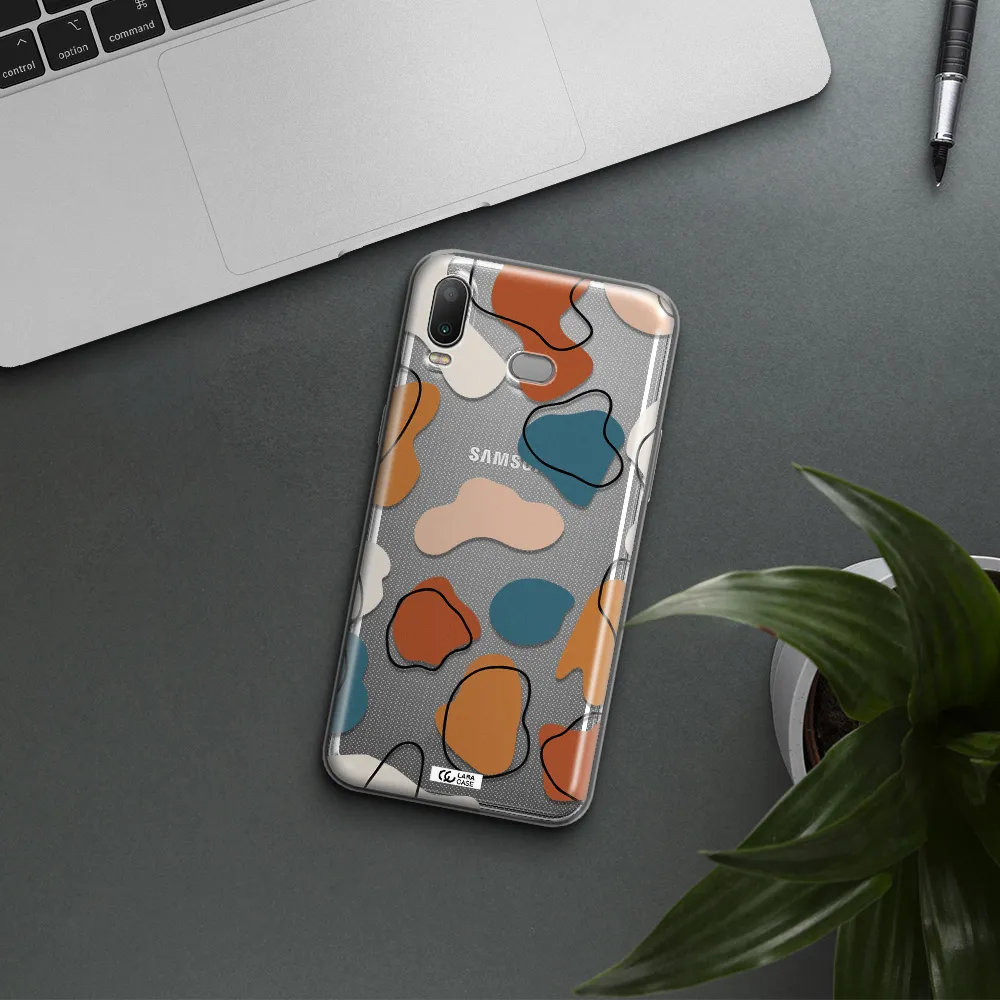 Boho Art Samsung A6S Clear TPU Case