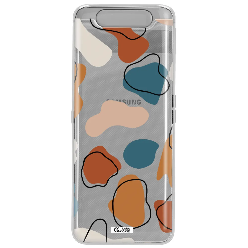 Boho Art Samsung A80 Clear TPU Case