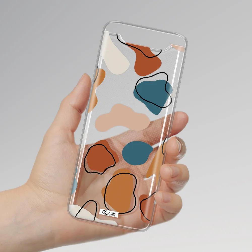 Boho Art Samsung A80 Clear TPU Case