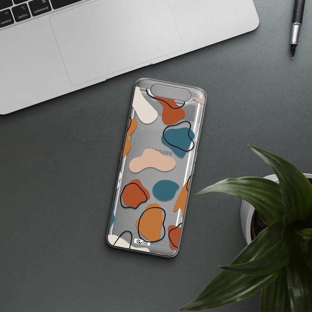 Boho Art Samsung A80 Clear TPU Case