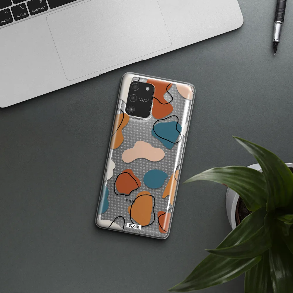Boho Art Samsung A91 Clear TPU Case