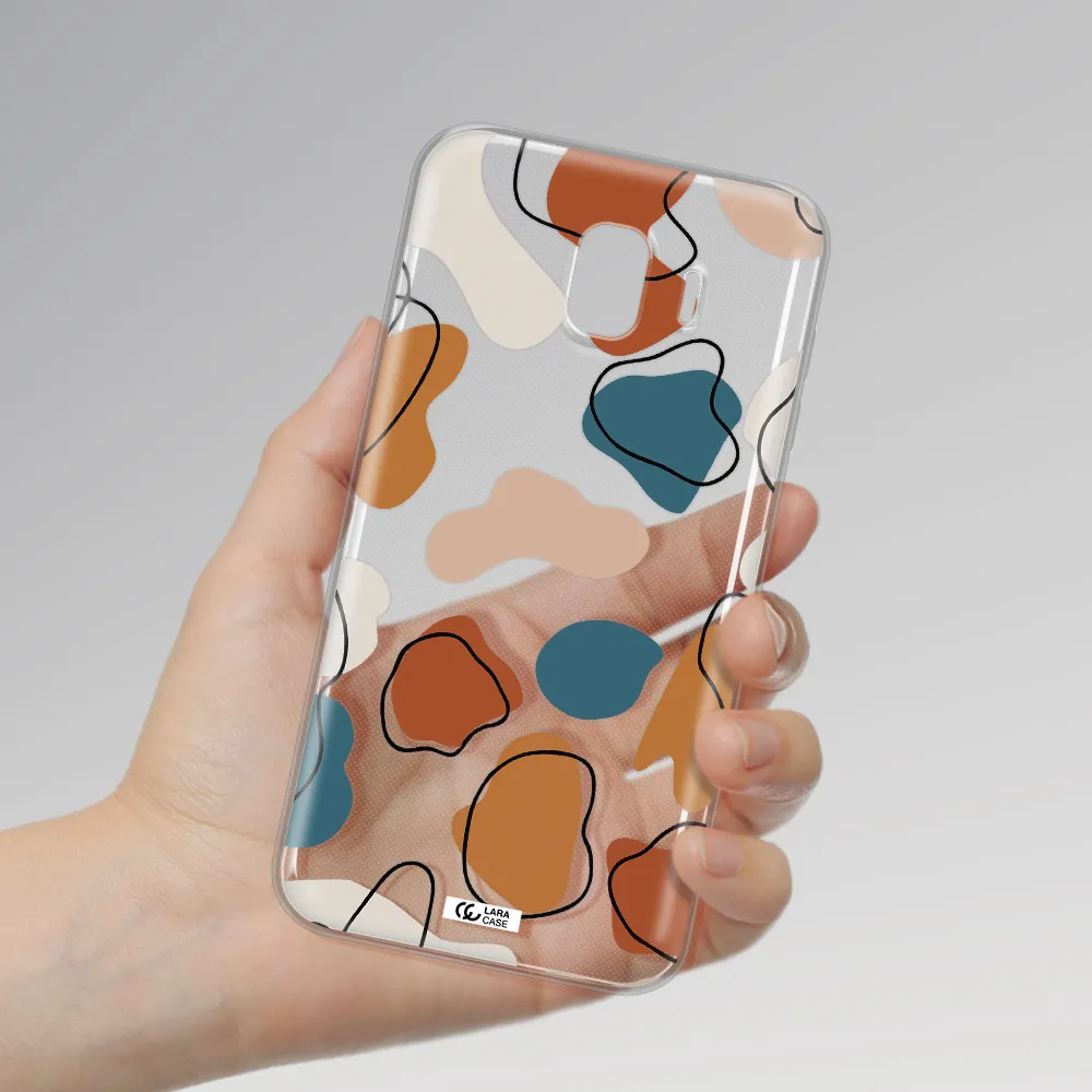 Boho Art Samsung J4 Clear TPU Case