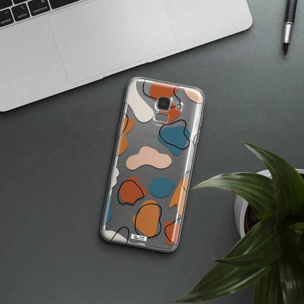 Boho Art Samsung J6 Clear TPU Case