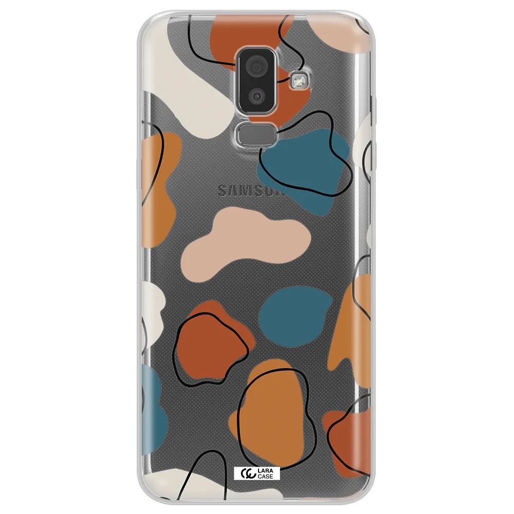Boho Art Samsung J8 Clear TPU Case