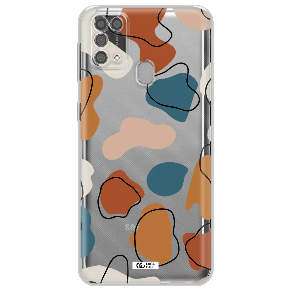 Boho Art Samsung M31 Clear TPU Case