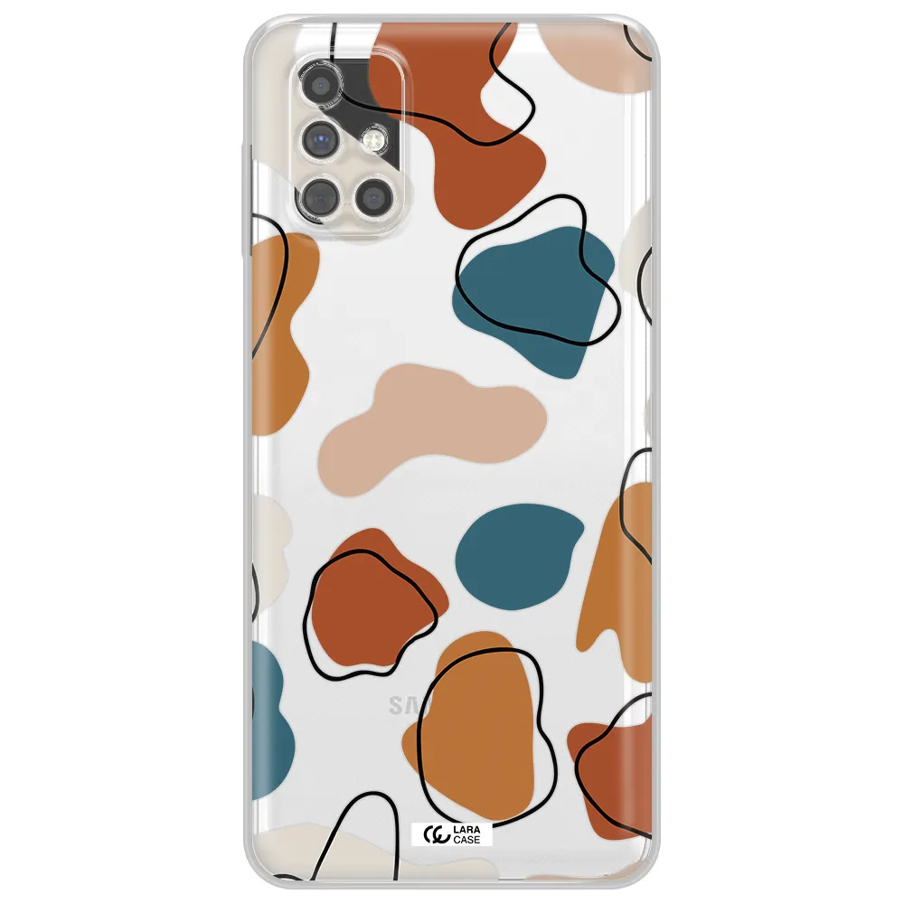 Boho Art Samsung M31S Clear TPU Case