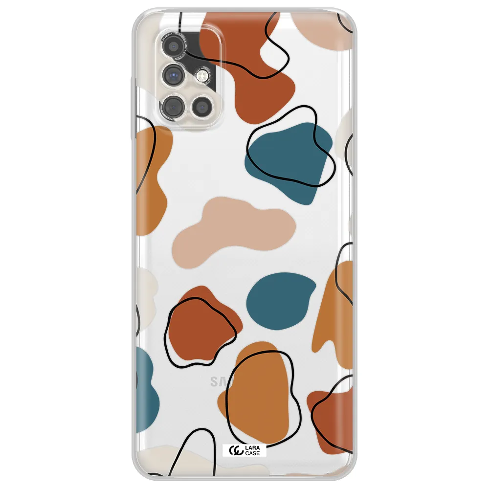 Boho Art Samsung M51 Clear TPU Case