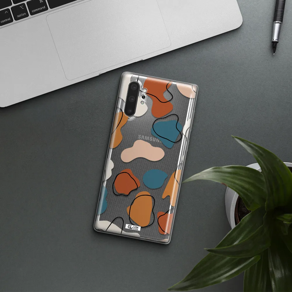 Boho Art Samsung Note 10 Plus Clear TPU Case