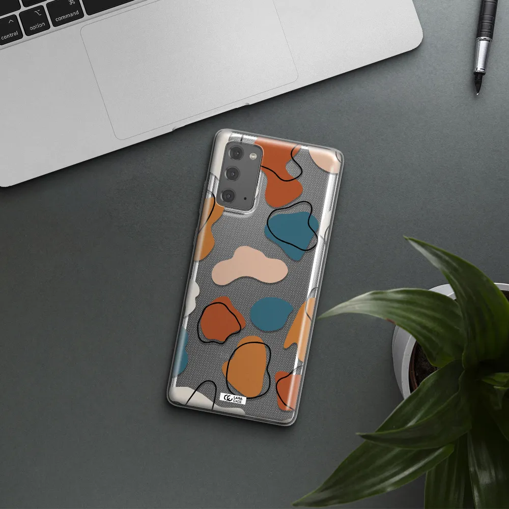 Boho Art Samsung Note 20 Clear TPU Case