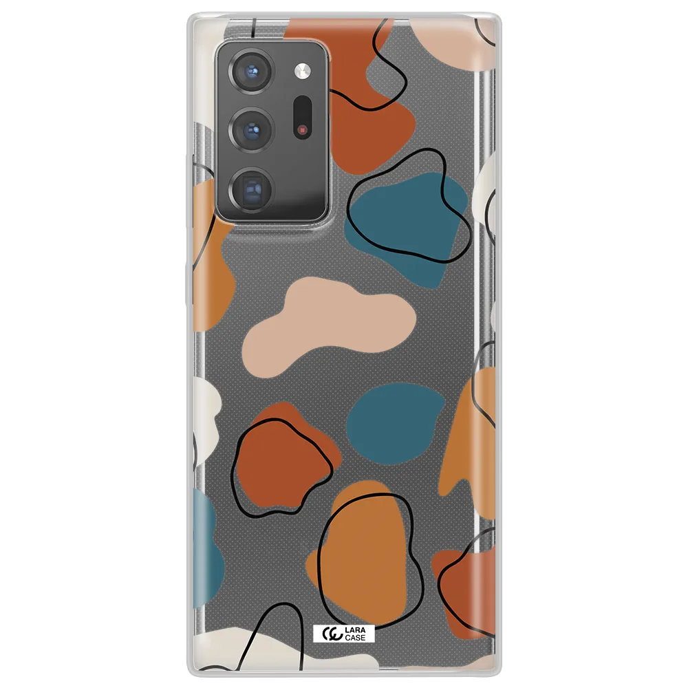 Boho Art Samsung Note 20 Ultra Clear TPU Case