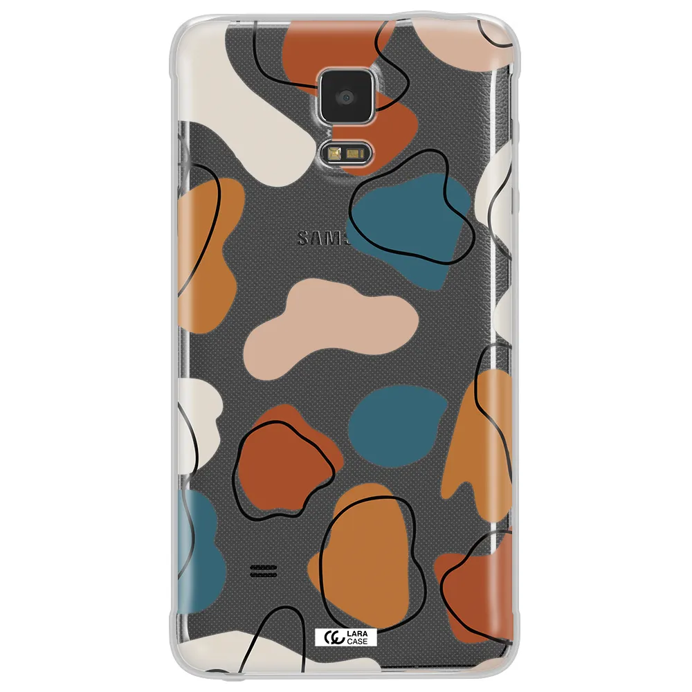 Boho Art Samsung Note 4 Clear TPU Case