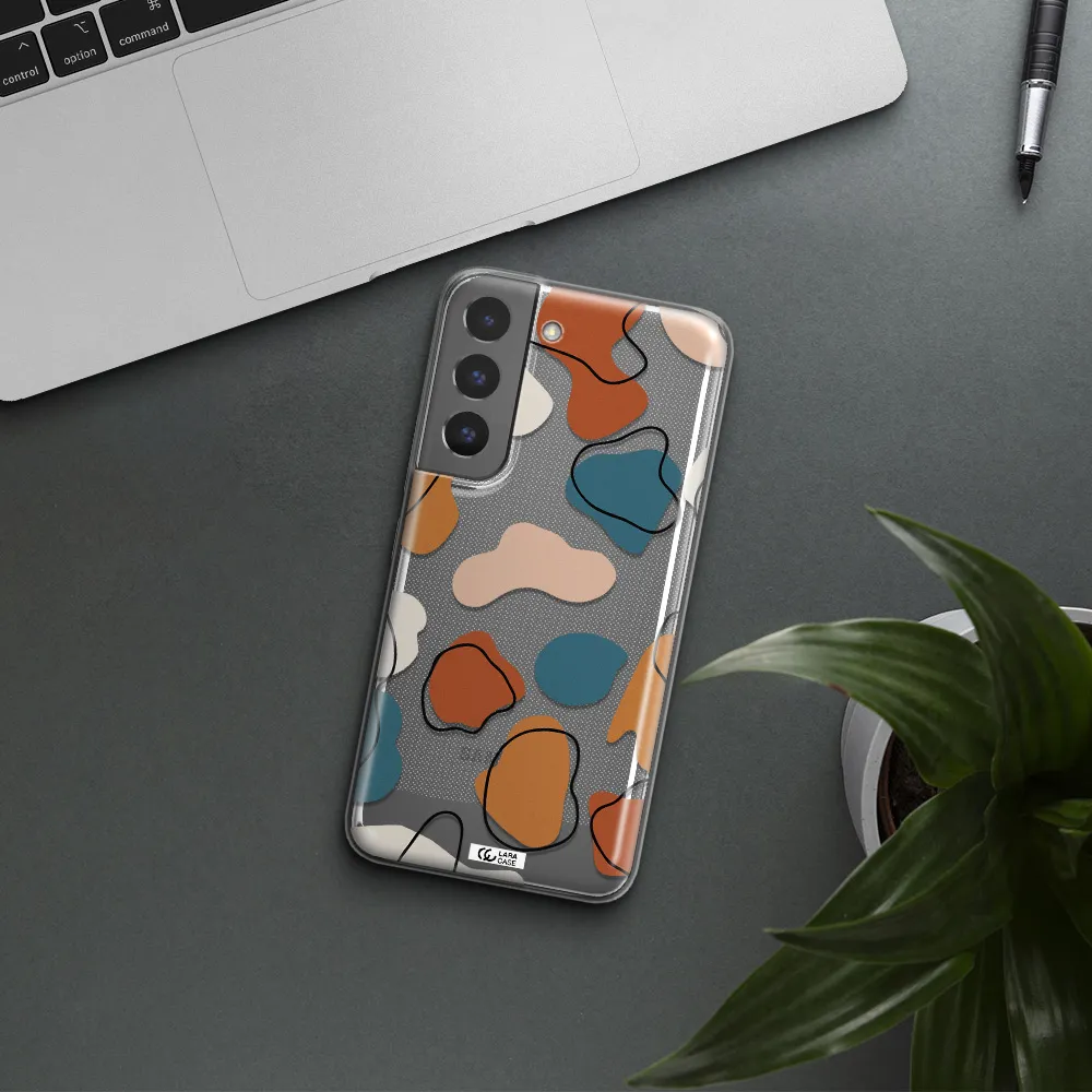 Boho Art Samsung S 22 Clear TPU Case