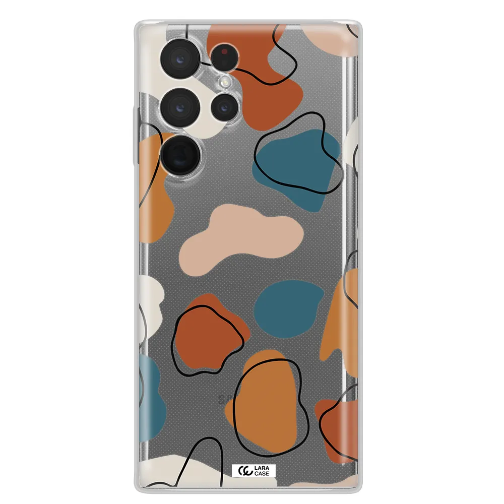 Boho Art Samsung S 22 Ultra Clear TPU Case