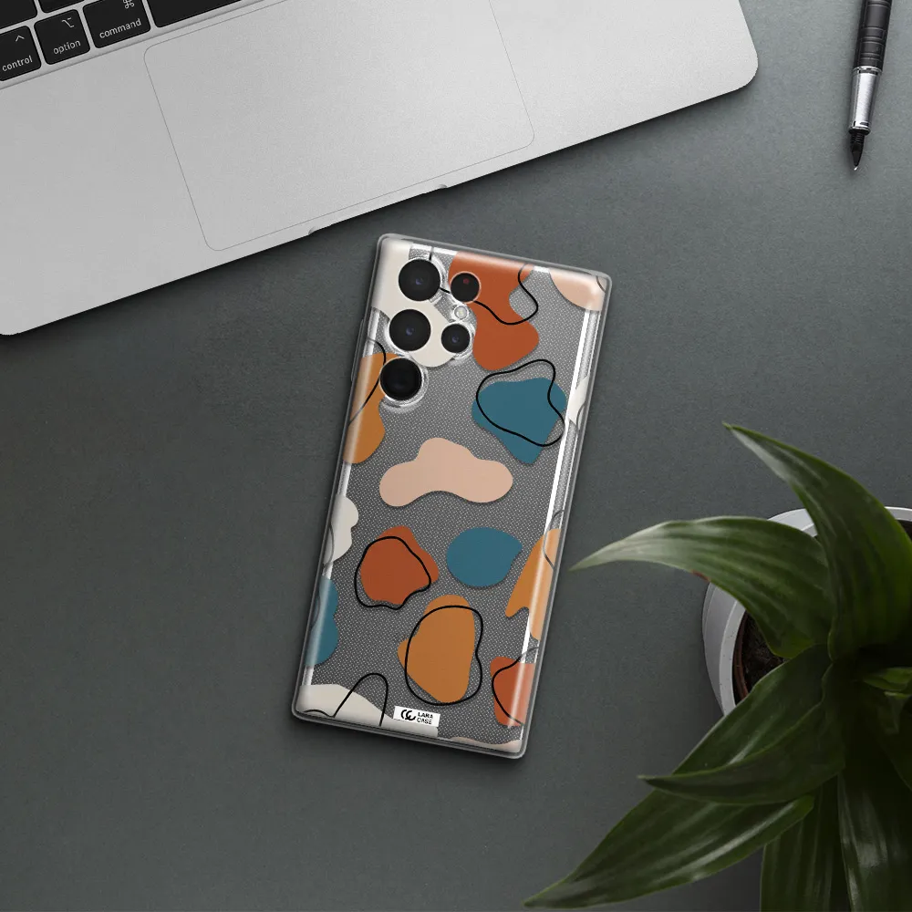 Boho Art Samsung S 22 Ultra Clear TPU Case