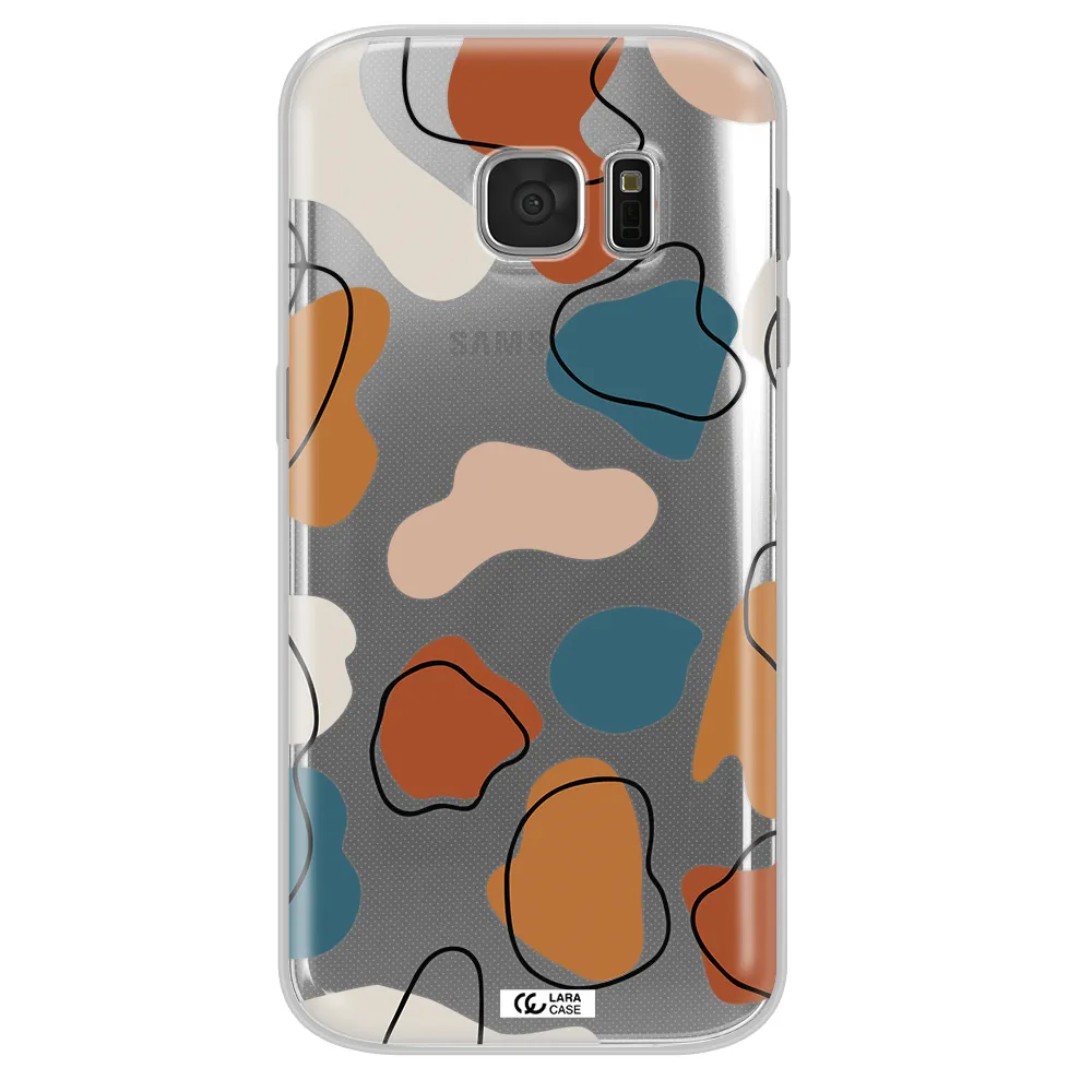 Boho Art Samsung S 7 Clear TPU Case