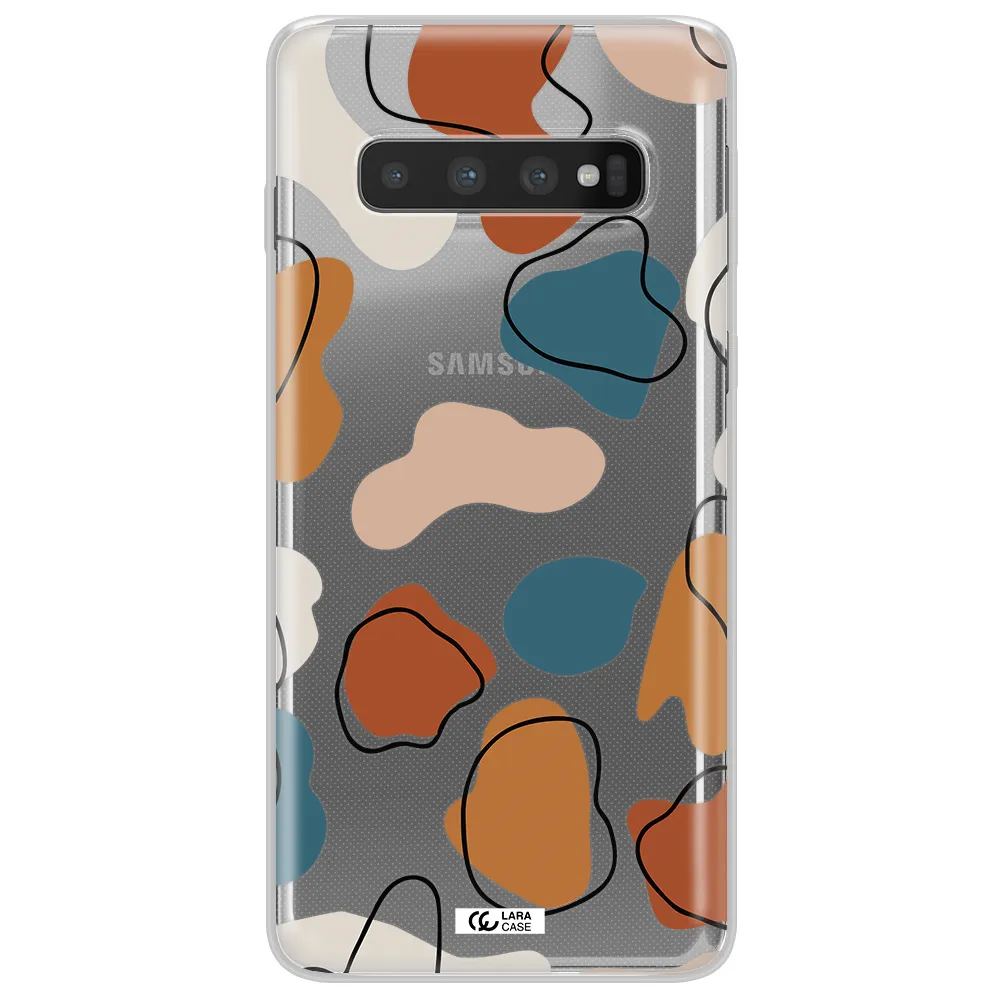 Boho Art Samsung S10 Clear TPU Case
